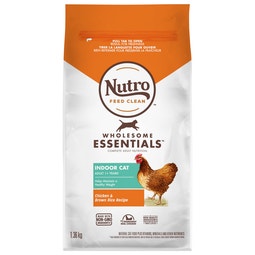 NUTRO™ WHOLESOME ESSENTIALS™ Indoor Adult Chicken & Brown Rice Recipe image