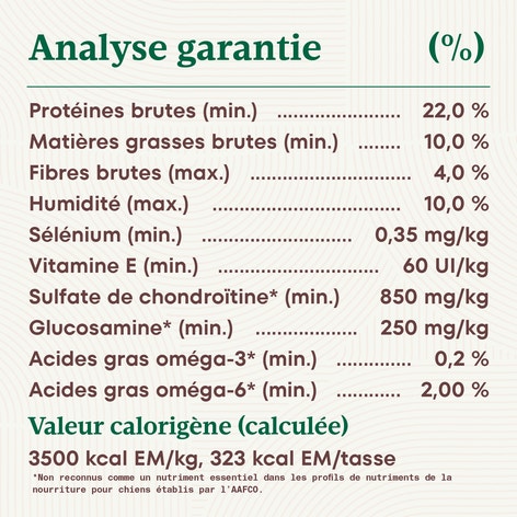 Nourriture sèche pour chiens âgés de grande race NUTRO NATURAL Recette avec poulet et riz brun image 1