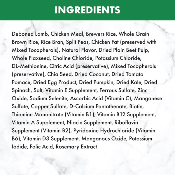 NUTRO™ NATURAL CHOICE™ Small Bites Adult Lamb & Brown Rice Recipe image 6