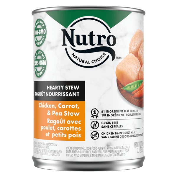 NUTRO™ Natural Choice™ Hearty Stew Adult Tender Chicken, Carrot & Pea Stew image 1