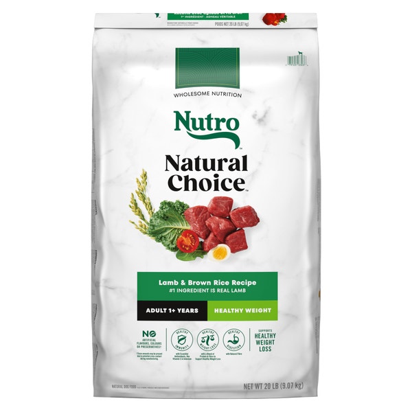 NUTRO NATURAL CHOICE Healthy Weight Adult Lamb & Brown Rice image 1