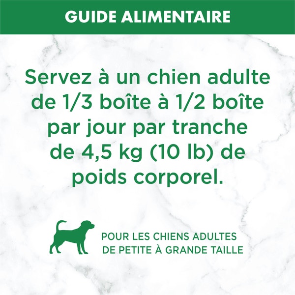 Nourriture humide pour chiens adultes NUTRO(MC) Natural Choice(MC) Pain de viande de première qualité Recette avec bœuf, patates douces et carottes image 4