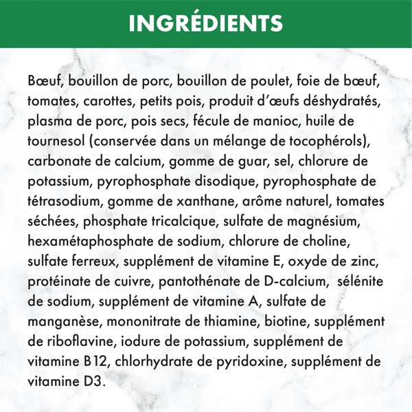 Nourriture humide pour chiens adultes NUTRO(MC) Natural Choice(MC) Ragoût nourrissant Bœuf, tomates, carottes et petits pois image 6