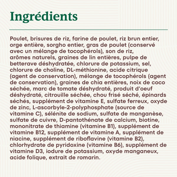 Nourriture sèche pour chiens adultes NUTRO NATURAL CHOICE Recette avec poulet et riz brun image 4