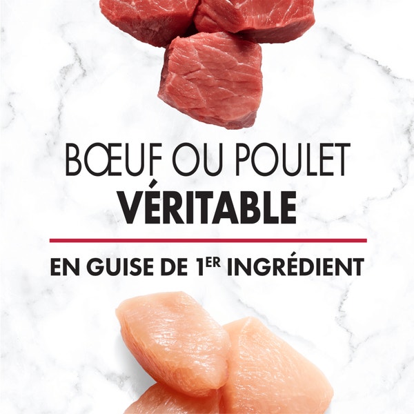 Nourriture humide pour chiens adultes NUTRO(MC) Natural Choice(MC) Coupes en sauce Ragoût avec poulet tendre, patates douces et petits pois et Ragoût avec bœuf et pommes de terre image 2