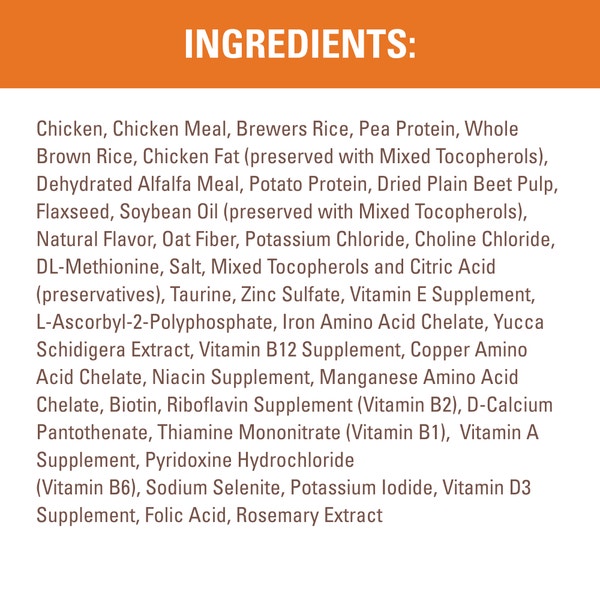 NUTRO™ WHOLESOME ESSENTIALS™ Indoor Adult Chicken & Brown Rice Recipe image 6