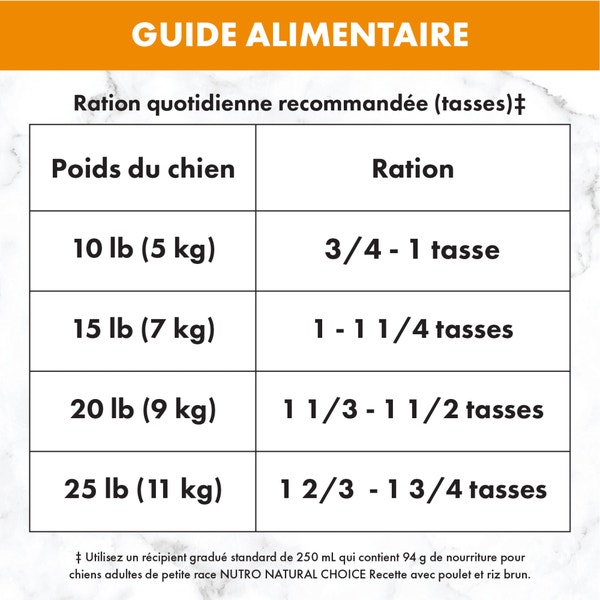 Nourriture sèche pour chiens adultes de petite race NUTRO(MC) NATURAL CHOICE(MC) Recette avec poulet et riz brun image 4