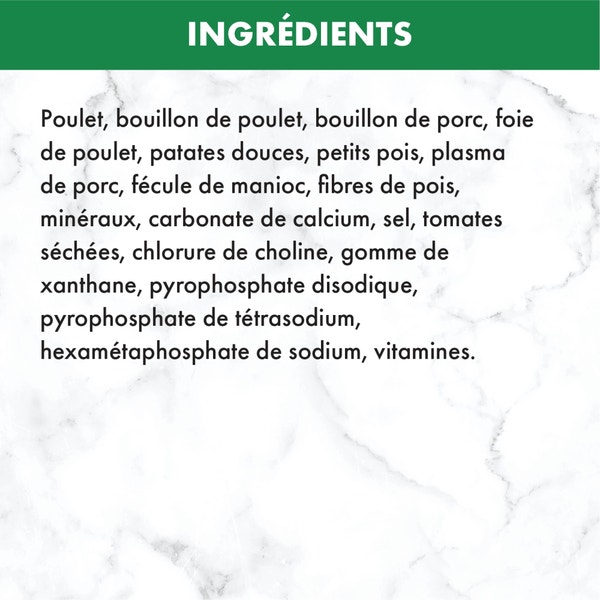 Nourriture humide pour chiens adultes NUTRO(MC) Natural Choice(MC) Coupes en sauce Ragoût avec poulet tendre, patates douces et petits pois image 6