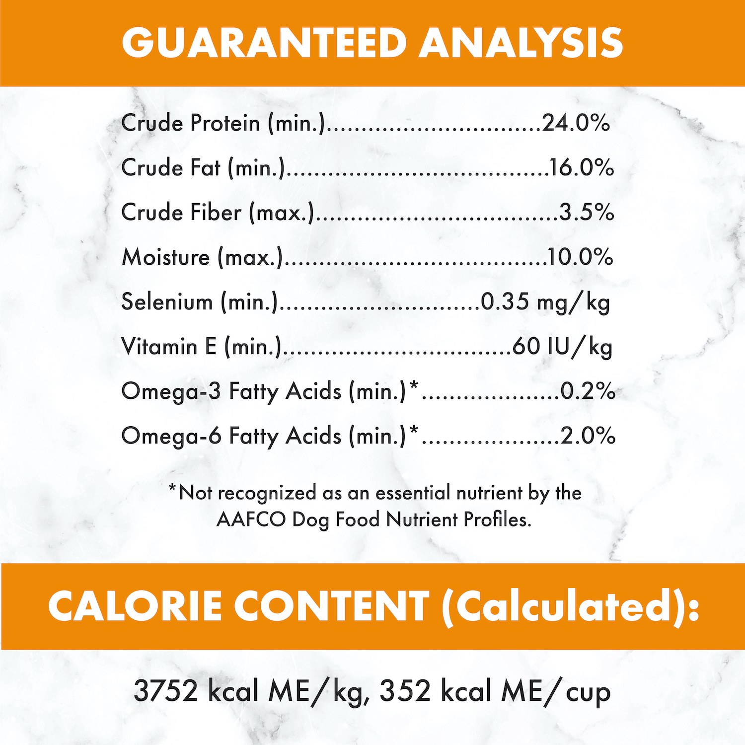 NUTRO™ NATURAL CHOICE™ Small Breed Adult Chicken & Brown Rice Recipe guaranteed analysis image