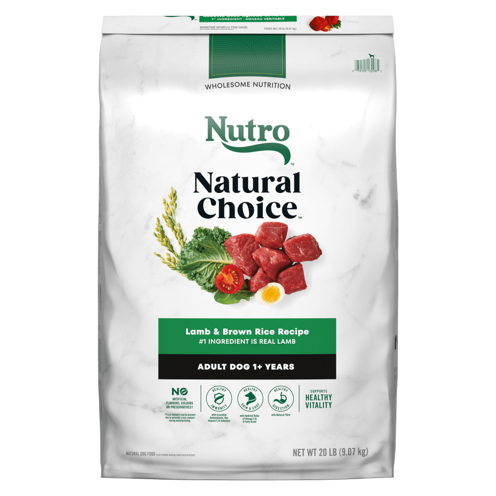 NUTRO NATURAL CHOICE Adult Lamb Brown Rice Recipe NUTRO NATURAL CHOICE Adult Lamb Brown Rice Recipe