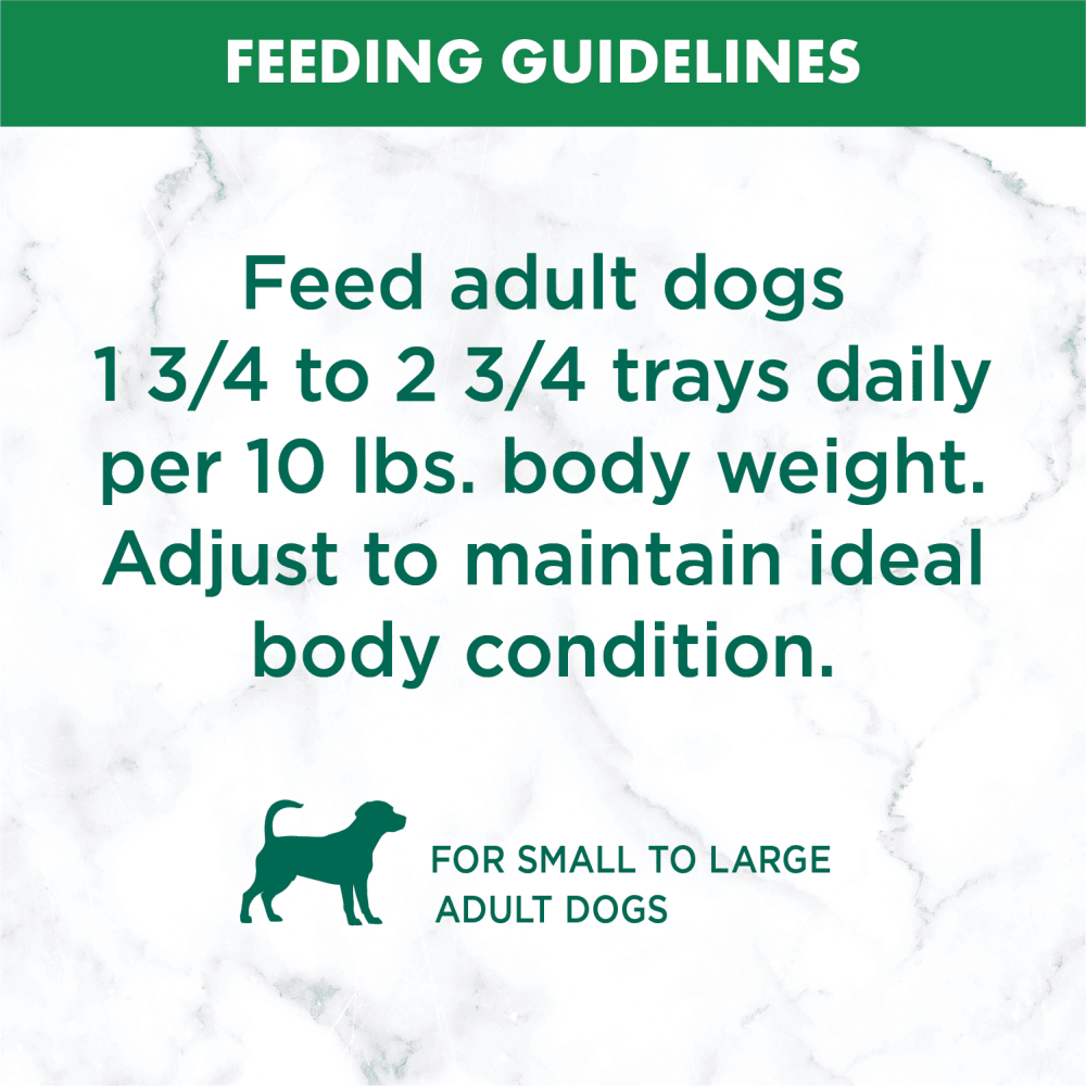 NUTRO™ Natural Choice™ Adult Cuts in Gravy Simmered Beef & Potato Stew feeding guidelines image