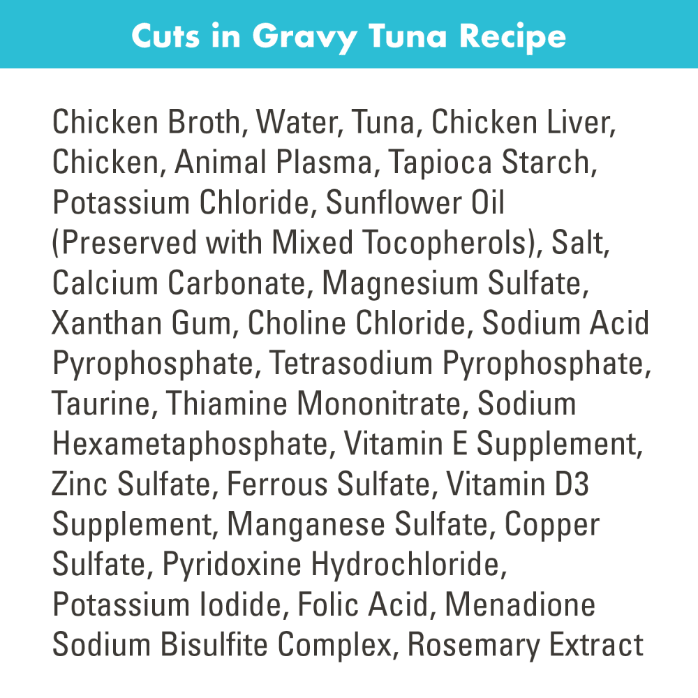 NUTRO PERFECT PORTIONS Paté Tuna Recipe ingredients image